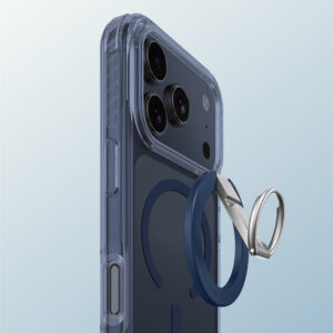 AmazingThing Titan Pro Grip Ring Set dėklas skirtas Apple iPhone 17 Pro Max suderinamas su MagSafe - mėlynos spalvos - Image 7