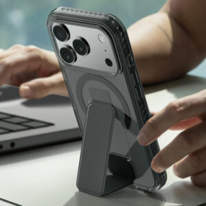 AmazingThing Titan Pro Holder dėklas skirtas Apple iPhone 17 Pro MagSafe Compatible - juodos spalvos - Image 7