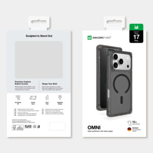 AmazingThing Omni dėklas skirtas Apple iPhone 17 Pro MagSafe Compatible - juodos spalvos - Image 5