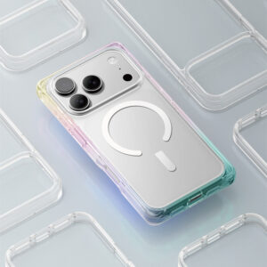 AmazingThing Omni dėklas skirtas Apple iPhone 17 Pro suderinamas su MagSafe - skaidrus-rainbow - Image 5