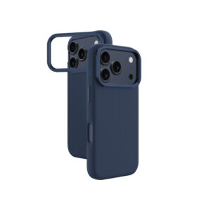 AmazingThing Glamour Apple iPhone 17 Pro Max dėklas with Stand - mėlynos spalvos