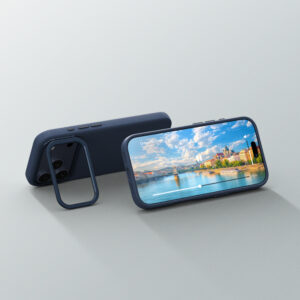 AmazingThing Glamour Apple iPhone 17 Pro Max dėklas with Stand - mėlynos spalvos - Image 7