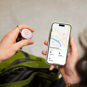 SBS Track My Circle Waterproof IP65 Locator Compatible with Apple Find My - rožinės spalvos - Image 2