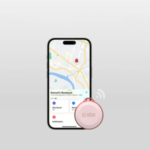 SBS Track My Circle Waterproof IP65 Locator Compatible with Apple Find My - rožinės spalvos - Image 3