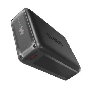 Powerbank SBS 20000mAh 65W PD AFC USB-C USB-A for laptop, tablet, smartphone - juodos spalvos
