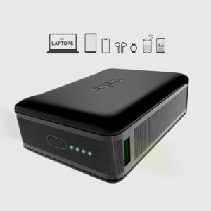 Powerbank SBS 20000mAh 65W PD AFC USB-C USB-A for laptop, tablet, smartphone - juodos spalvos - Image 4