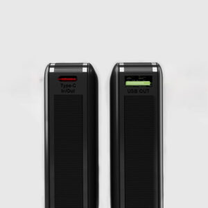 Powerbank SBS 20000mAh 65W PD AFC USB-C USB-A for laptop, tablet, smartphone - juodos spalvos - Image 5
