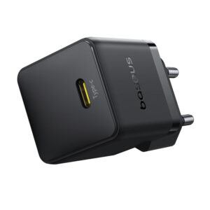 Baseus Palm 1C 20W laidinis įkroviklis (su Baseus Mini baltos spalvos USB-C 60W (20V/3A) 1m kabelis) - juodos spalvos - Image 4