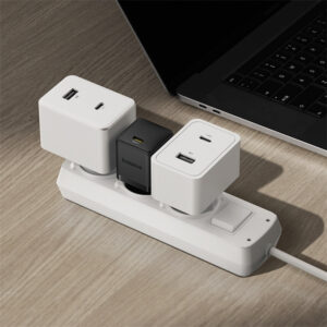 Baseus Palm 1C 20W laidinis įkroviklis (su Baseus Mini baltos spalvos USB-C 60W (20V/3A) 1m kabelis) - juodos spalvos - Image 6