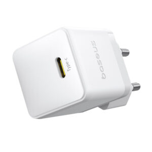 Baseus Palm 1C 20W laidinis įkroviklis (su Baseus Mini baltos spalvos USB-C 60W (20V/3A) 1m kabelis) - baltos spalvos - Image 4