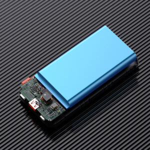 Dudao K15Pro Power Bank 20000mAh 22.5W PD USB-C / USB-A / integruotais Lightning ir USB-C kabeliais - juodos spalvos - Image 7