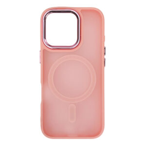 Fashion Dėklas compatible with MagSafe skirtas Apple iPhone 17 Pro - rožinės spalvos - Image 1