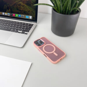 MagSafe Compatible Fashion dėklas skirtas Apple iPhone 17 Pro Max - rožinės spalvos - Image 7