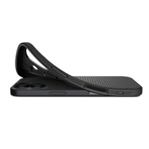 Spigen Liquid Air dėklas skirtas Apple iPhone 17 - matinis juodos spalvos - Image 8