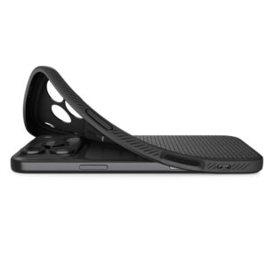 Spigen Liquid Air dėklas skirtas Apple iPhone 17 Pro - matinis juodos spalvos - Image 8