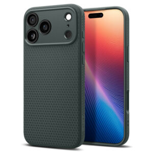 Spigen Liquid Air dėklas skirtas Apple iPhone 17 Pro Max - žalios spalvos