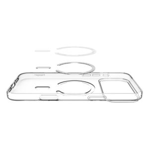 Spigen Liquid Crystal MagSafe dėklas skirtas Apple iPhone 17 Pro - skaidrus and baltos spalvos - Image 5