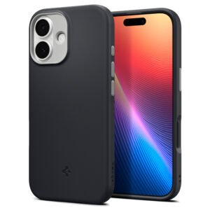 Spigen Nano Pop MagSafe dėklas skirtas Apple iPhone 17 - juodos spalvos