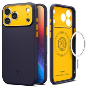 Spigen Nano Pop MagSafe dėklas skirtas Apple iPhone 17 Pro - mėlynos spalvos