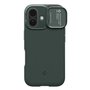 Spigen Optik Armor MagSafe Apple iPhone 17 dėklas - žalios spalvos - Image 2