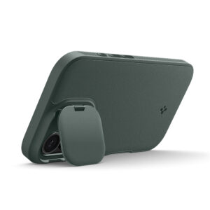 Spigen Optik Armor MagSafe Apple iPhone 17 dėklas - žalios spalvos - Image 7