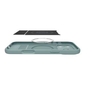 Spigen Parallax "S" MagSafe dėklas skirtas Apple iPhone 17 Pro - žalios spalvos - Image 6