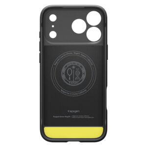 Spigen Rugged Armor Mag MagSafe dėklas skirtas Apple iPhone 17 Pro Mat - matinis juodos spalvos - Image 3