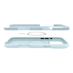 Spigen Silicone Fit MagSafe dėklas skirtas Apple iPhone 17 Pro Max - mėlynos spalvos - Image 6
