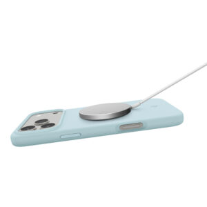 Spigen Silicone Fit MagSafe dėklas skirtas Apple iPhone 17 Pro Max - mėlynos spalvos - Image 8