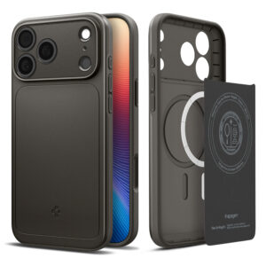 Spigen Thin Fit MagSafe dėklas skirtas Apple iPhone 17 Pro Max - pilkos spalvos