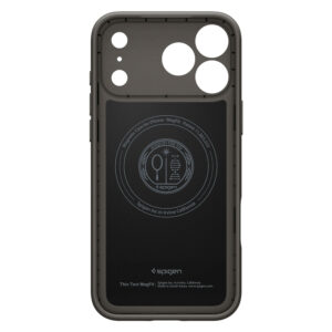 Spigen Thin Fit MagSafe dėklas skirtas Apple iPhone 17 Pro Max - pilkos spalvos - Image 3