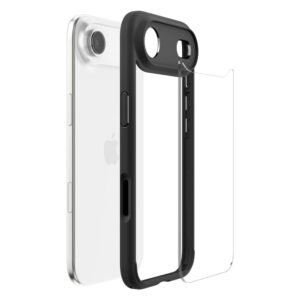 Spigen Ultra Hybrid dėklas skirtas Apple iPhone 17 Air - matinis juodos spalvos - Image 7