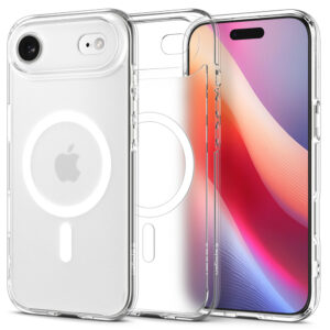 Spigen Ultra Hybrid MagSafe dėklas skirtas Apple iPhone 17 Air - baltos spalvos