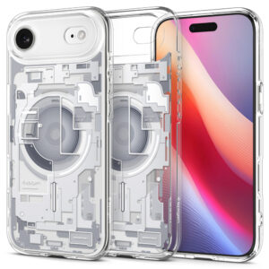 Spigen Ultra Hybrid MagSafe dėklas skirtas Apple iPhone 17 Air Zero One - baltos spalvos
