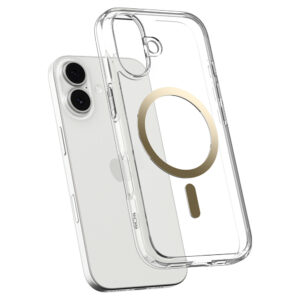 Spigen Ultra Hybrid MagSafe dėklas skirtas Apple iPhone 17 - skaidrus auksos spalvos - Image 5