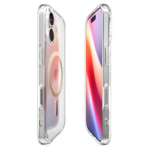 Spigen Ultra Hybrid MagSafe dėklas skirtas Apple iPhone 17 - skaidrus auksos spalvos - Image 6