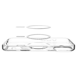 Spigen Ultra Hybrid MagSafe dėklas skirtas Apple iPhone 17 - skaidrus pilkos spalvos - Image 7