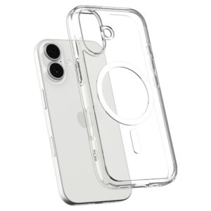 Spigen Ultra Hybrid MagSafe dėklas skirtas Apple iPhone 17 - skaidrus and baltos spalvos - Image 5