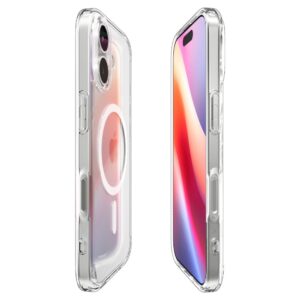 Spigen Ultra Hybrid MagSafe dėklas skirtas Apple iPhone 17 - skaidrus and baltos spalvos - Image 6