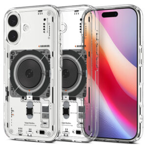 Spigen Ultra Hybrid MagSafe dėklas skirtas Apple iPhone 17 Neo One - skaidrus