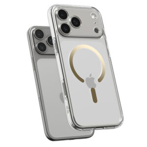 Spigen Ultra Hybrid MagSafe dėklas skirtas Apple iPhone 17 Pro - skaidrus auksos spalvos - Image 5
