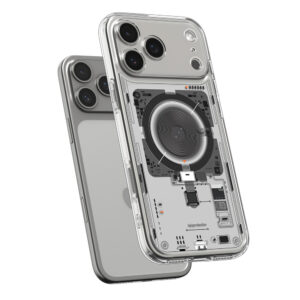 Spigen Ultra Hybrid MagSafe dėklas skirtas Apple iPhone 17 Pro Max Neo One - skaidrus - Image 4