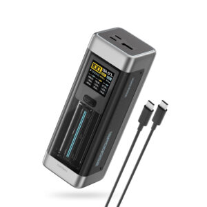 Powerbank Cuktech CUK00P23GLBK 210W 25000mAh Power Bank 2 x USB-C 1 x USB-A - juodos spalvos