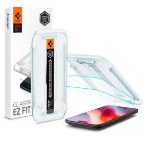 Apsauginis stiklas Spigen Glas.TR EZ Fit 2-pack skirtas Apple iPhone 17 Air - skaidrus