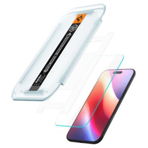 Apsauginis stiklas Spigen Glas.TR EZ Fit 2-pack skirtas Apple iPhone 17 Air - skaidrus - Image 3