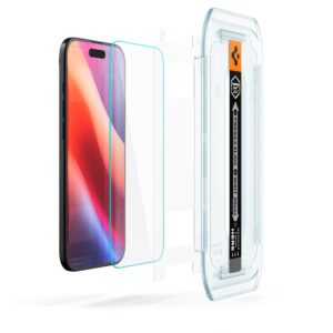 Apsauginis stiklas Spigen Glas.TR EZ Fit 2-pack skirtas Apple iPhone 17 Air - skaidrus - Image 7