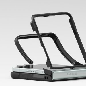 Ringke Onyx Magnetic MagSafe dėklas skirtas Samsung Galaxy Z Flip 7 - juodos spalvos - Image 6