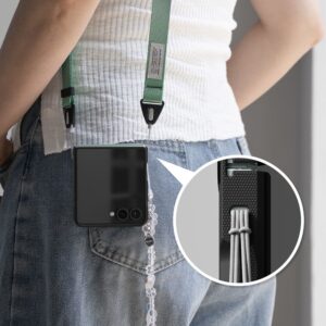 Ringke Onyx Magnetic MagSafe dėklas skirtas Samsung Galaxy Z Flip 7 - juodos spalvos - Image 9