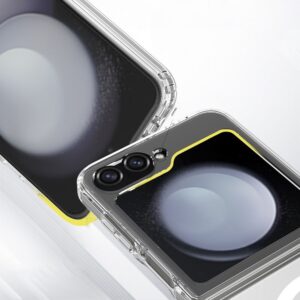 Tech-Protect FlexAir Hybrid MagSafe dėklas skirtas Samsung Galaxy Z Flip 6 / 7 FE - skaidrus - Image 4