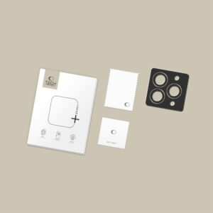 Tech-Protect Camring Fit+ kameros apsauga skirta Apple iPhone 14 Pro / Max / 15 Pro / Max / 16 Pro / Max / 17 Pro / Max - juodos spalvos - Image 4